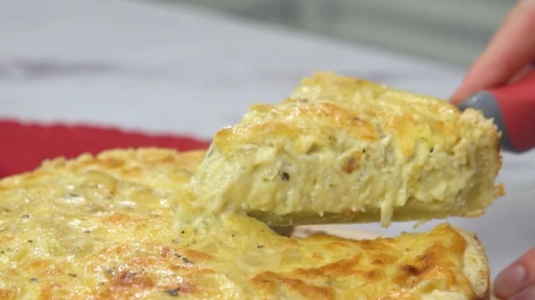 Receta para un tartín de cebolla y queso: el paso a paso 