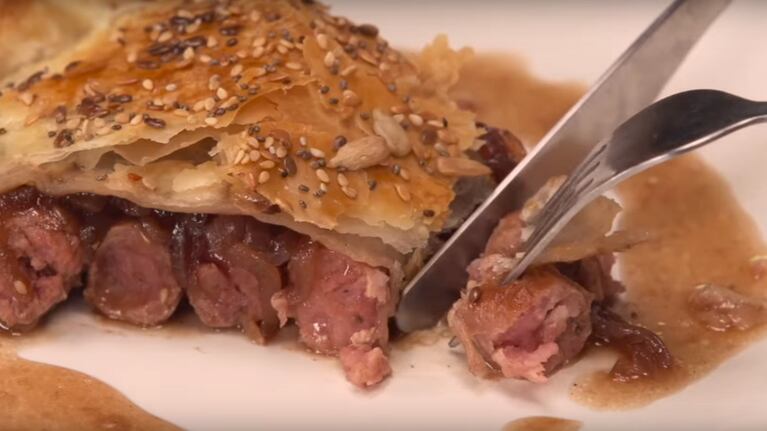 Receta para una tarta de salchicha parrillera: un paso a paso fácil