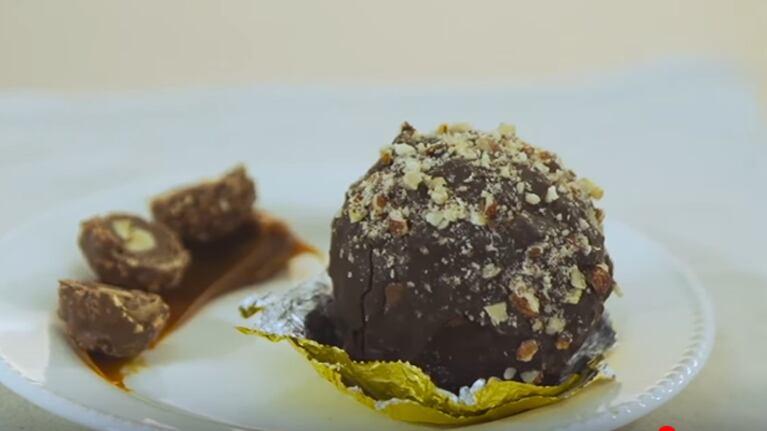 Receta simple: postre Rocher casero