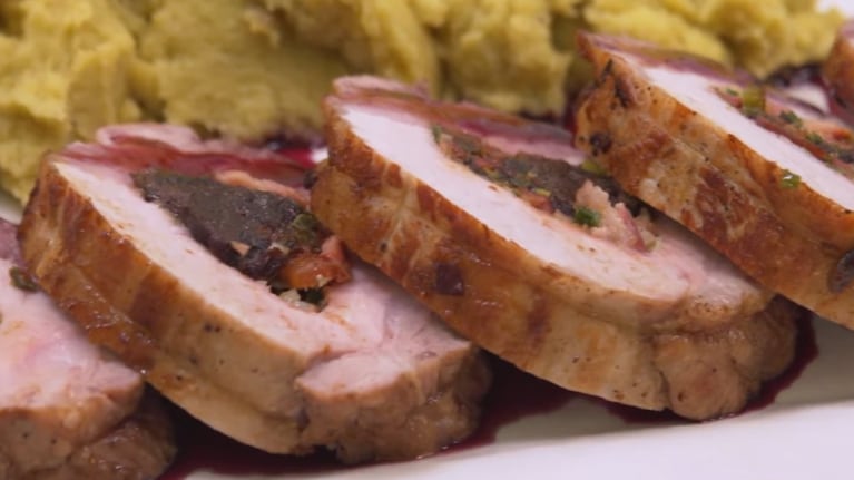 recetas, carne, carré, cerdo, arrollado, pollo, matambre, rusa