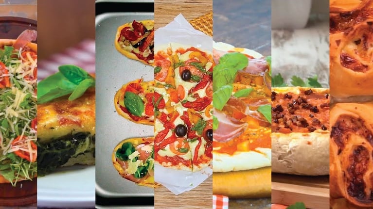 Recetas fáciles para 8 pizzas diferentes