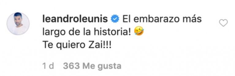 Recién levantada, Zaira Nara mostró su súper pancita a punto de dar a luz: "¡Buen día!"