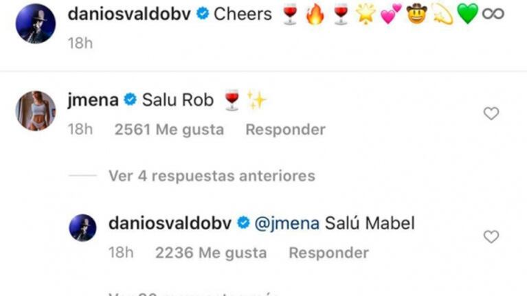 ¿Reconciliación confirmada? Las fotos románticas de Daniel Osvaldo con Jimena Barón y un mensaje muy especial