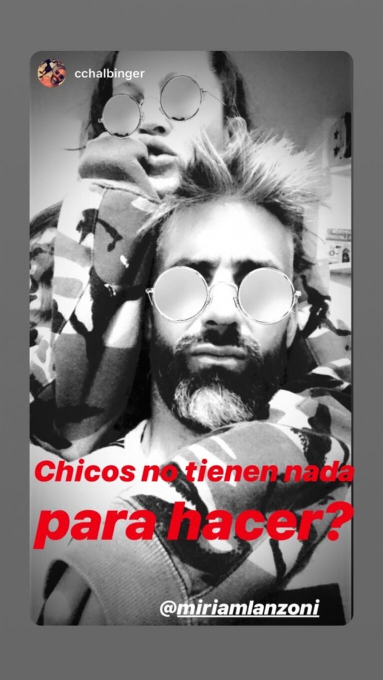 ¿Reconciliación express? Miriam Lanzoni, junto a Christian Halbinger tras la versión de separación