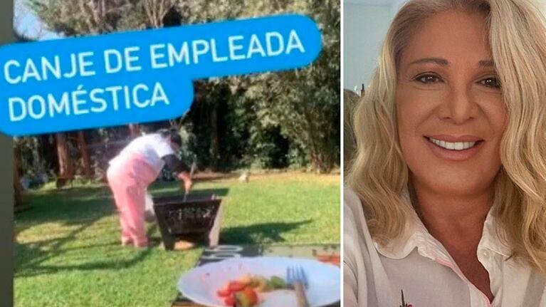 Reina Reech recibió duras críticas ¿por hacer un canje de una empleada doméstica?: ¡Qué asco de publicidad!