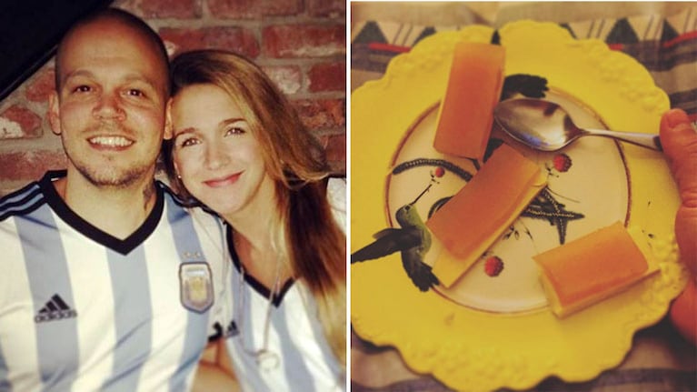René Pérez y Soledad Fandiño se fanatizaron por el queso y el dulce de batata. (Foto: Web)