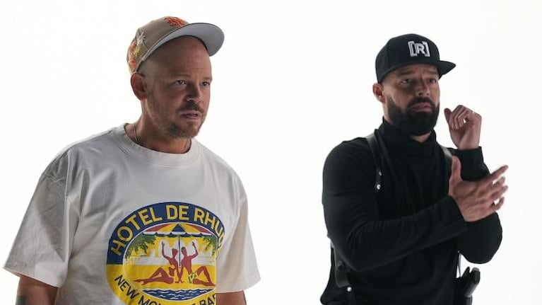 Residente y Ricky Martin, juntos en el lanzamiento de una nueva canción: Quiero ser baladista