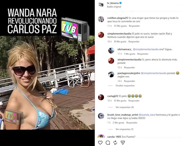 Resurgió una grabación de la empresaria en sus inicios en Villa Carlos Paz