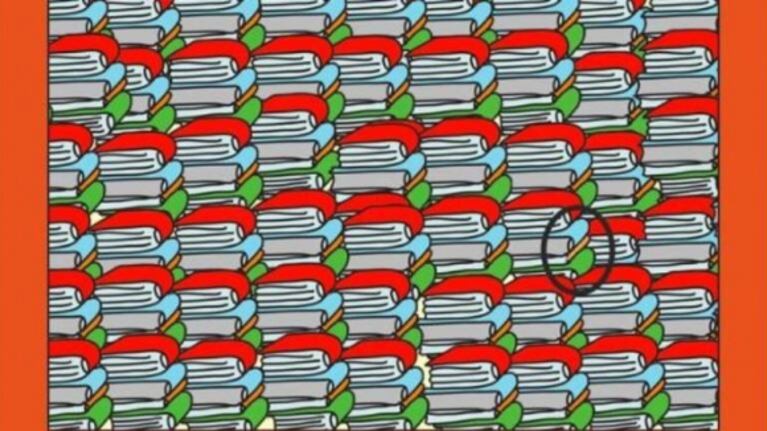Reto visual: ¿es posible encontrar el lápiz en menos de 20 segundos?