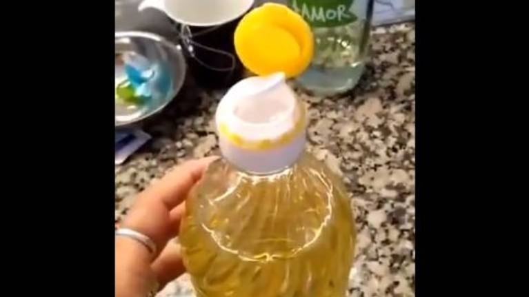Revela para qué sirve el “cosito del aceite” y se vuelve viral