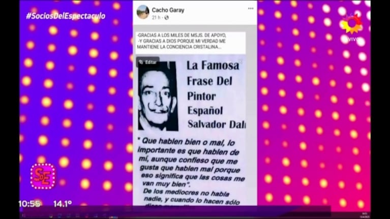 Revelan crudos detalles de la denuncia contra Cacho Garay por violencia de género: "La obligaba a hacer cosas"