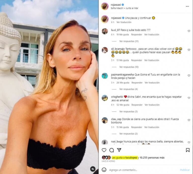 Revelan señales de acercamiento entre Sabrina Rojas y el Tucu López: "Alguien está buscando volver"