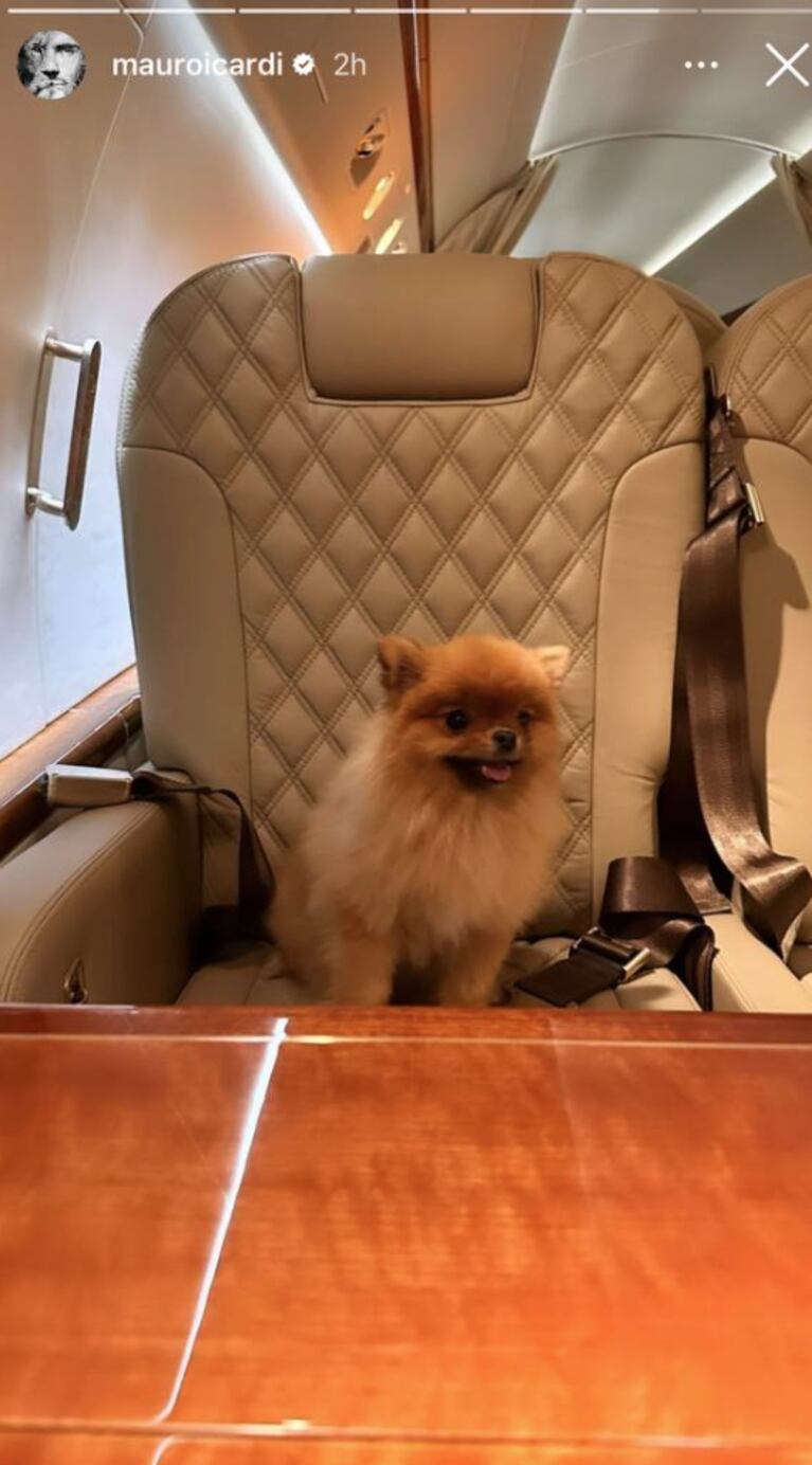 Revelaron cuántos miles de dólares costó el vuelo privado de Mauro Icardi para volver a la Argentina