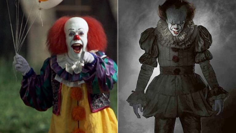  Revelaron la imagen de It, el payaso asesino (Foto: Web y a Entertainment Weekly)