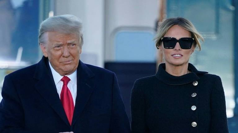 Revelaron que Trump y su esposa se vacunaron en secreto antes de dejar la Casa Blanca