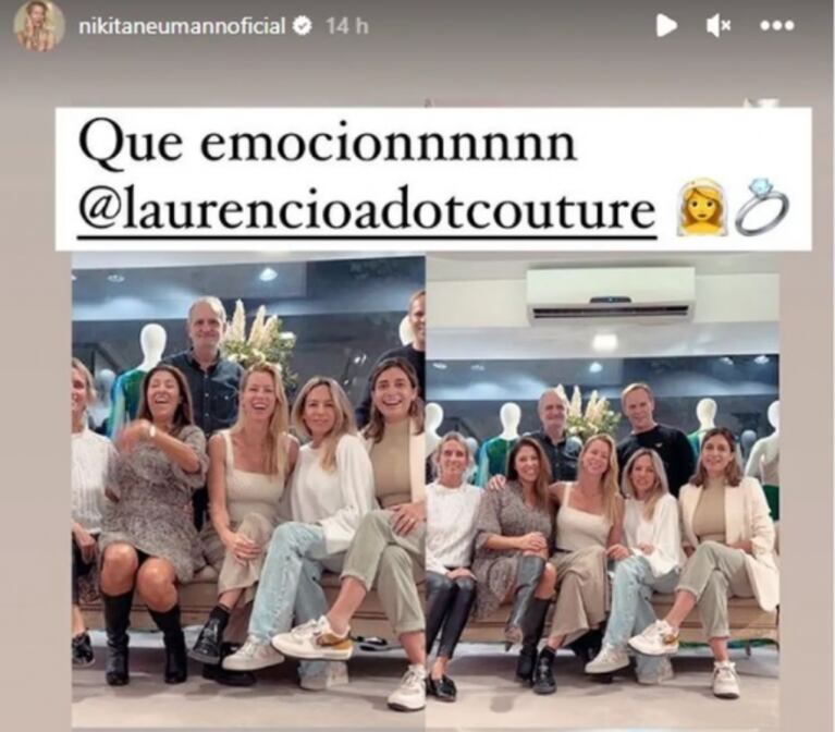 Revelaron quiénes serán las damas de honor en la boda de Nicole Neumann y Manuel Urcera