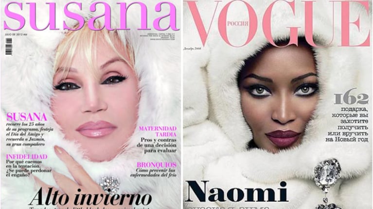 Revista Susana y Vogue de diciembre de 2008 (Fuente:Web)