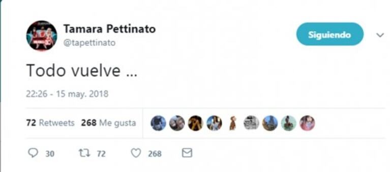Rial, picante mensaje a Nacho Viale y Tamara Pettinato: "Fui víctima de extorsión y ustedes se regodearon"