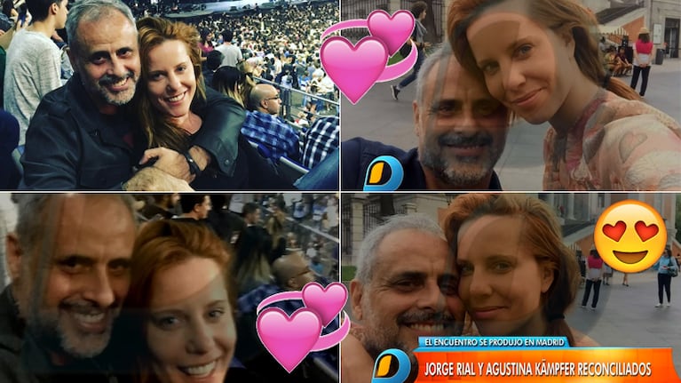 Rial y Kämpfer, enamorados en Madrid tras la reconciliación (Foto: web