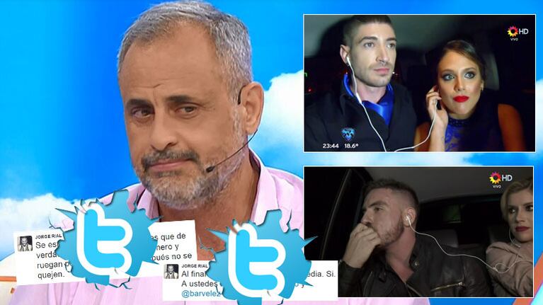Rial y sus contundentes tweets a Barbie Vélez y Fede Bal mientras evitaban cruzarse en ShowMatch (Foto: web y Twitter)
