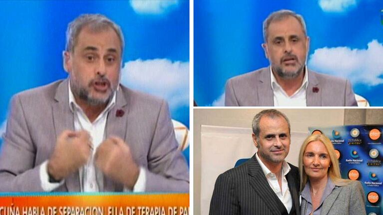 Rial y un picante comentario en medio del escándalo de Pampita y Vicuña: "Yo también hice terapia de pareja, y me chorearon"