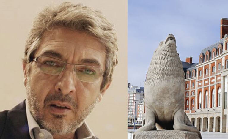 Ricardo Darín, enojado con sus vecinos de Mar del Plata (Fotos: Web). 