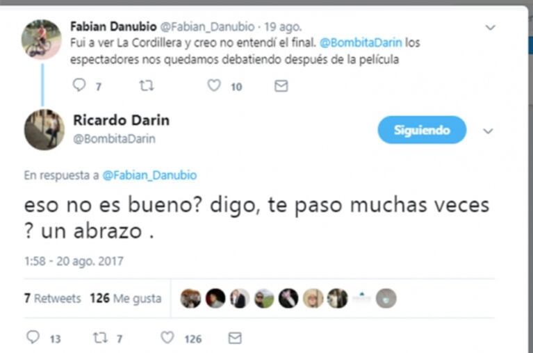 Ricardo Darín, filoso en Twitter con quienes critican su nueva película: "¿Me podrías elegir el libro vos?"