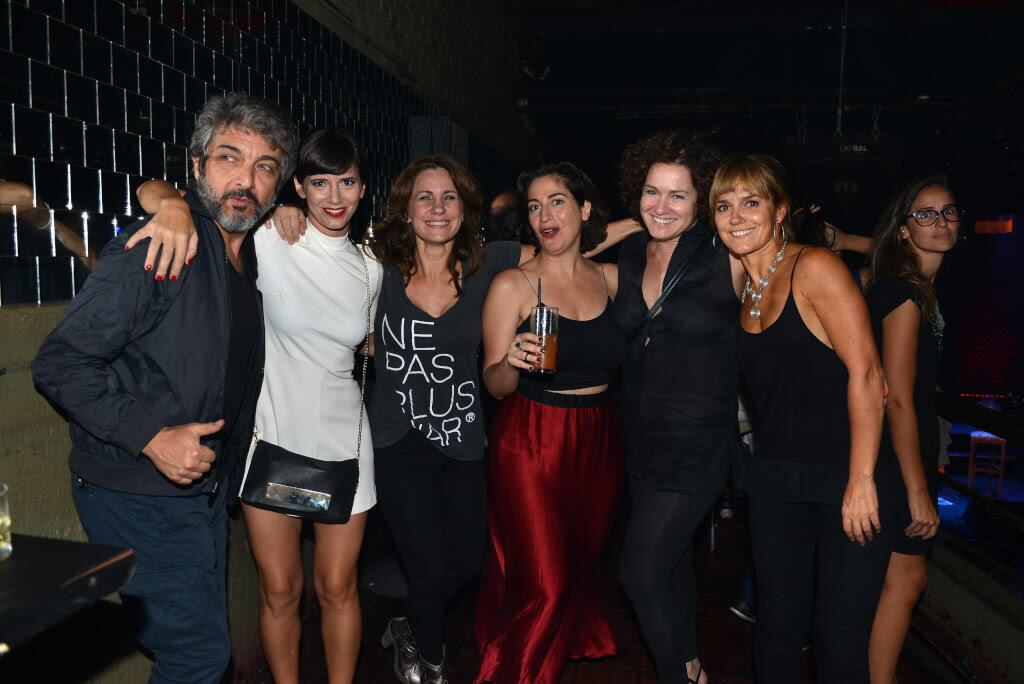 Ricardo Darín, Griselda Siciliani, Nancy Dupláa, Muriel Santa Ana y Andrea Pietra. Foto: Prensa.
