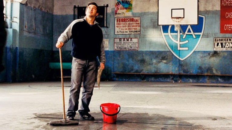 Ricardo Darín, protagonista de "Luna de Avellaneda", filmada en el club Juventud Unida de Llavallol