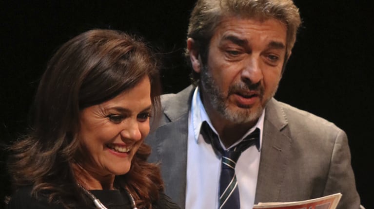 Ricardo Darín y Andrea Pietra.