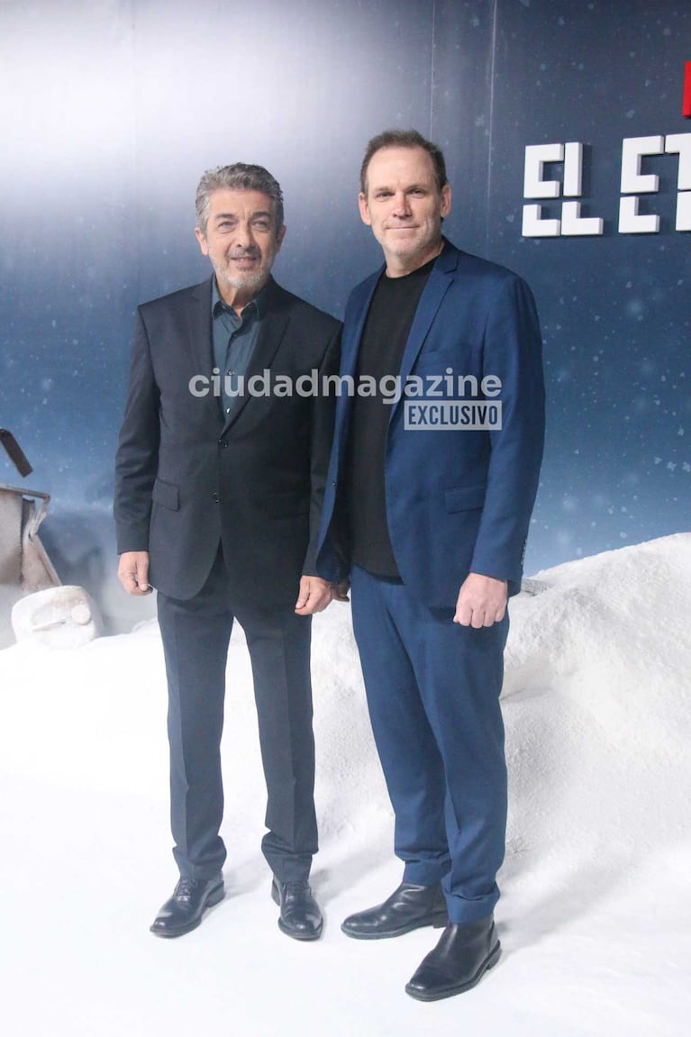 Ricardo Darín y Bruno Stagnaro (Foto: Movilpress)