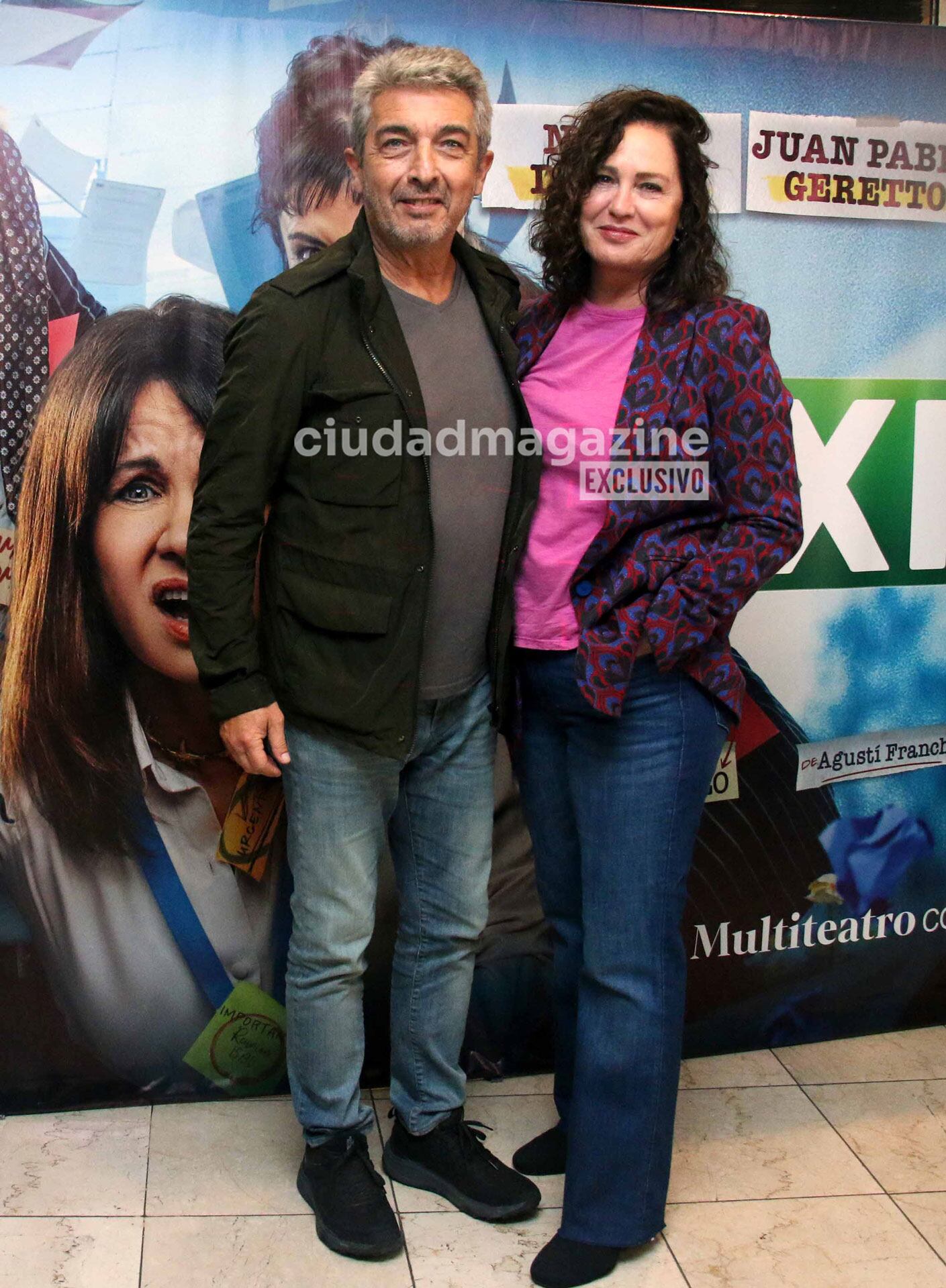 Ricardo Darín y Florencia Bas en el estreno de Exit. (Foto: Movilpress)