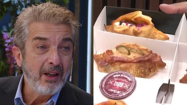 Ricardo Darín y las empanadas de más de 40 mil pesos la docena (Fotos: capturas eltrece y TN)