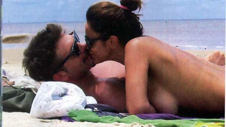 Ricardo Diotto y Fernanda Callejón, enamorados y buscando bebé en Punta del Este. (Foto: Caras)