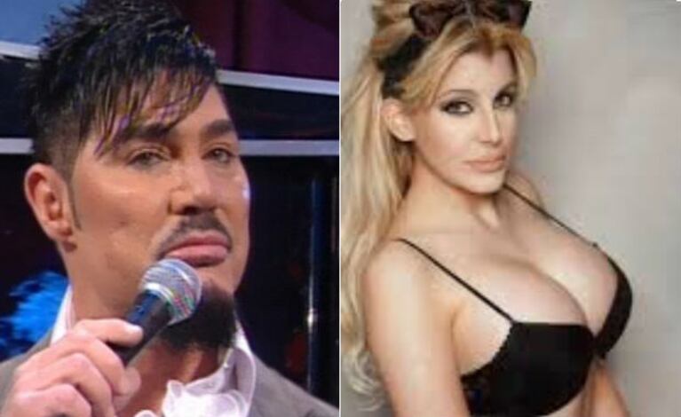 Ricardo Fort vs. Charlotte Caniggia. (Fotos: Web)