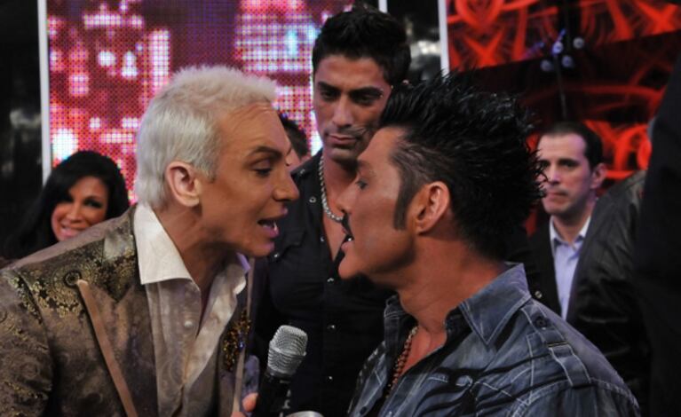 Ricardo Fort y Flavio Mendoza, duro frente a frente. (Foto: Ideas del Sur)