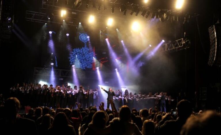 Ricardo Montaner, en el Gran Rex. (Foto: Anita Tomaselli)