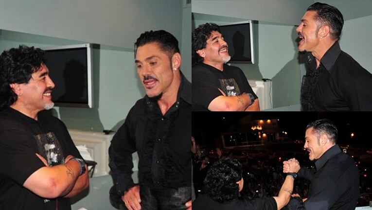 Ricardo y Maradona se conocieron en Mar del Plata.