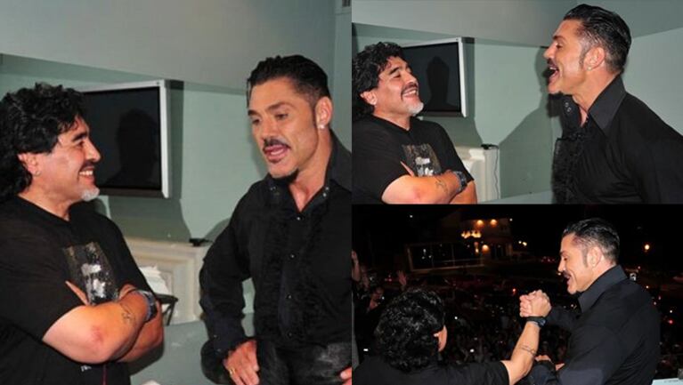Ricardo y Maradona se conocieron en Mar del Plata.