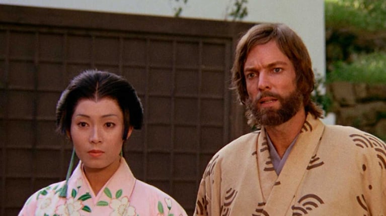 Richard Chamberlain y Yôko Shimada en Shogun (Foto: IMDB)