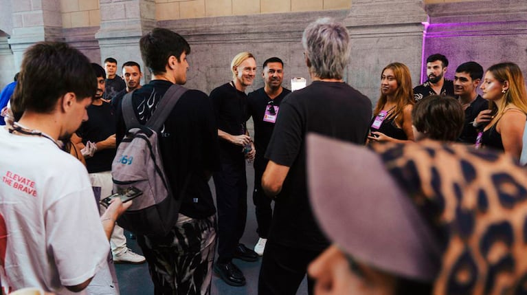 Richie Hawtin el dj de techno se sumó a la semana de la música electrónica en Buenos Aires.