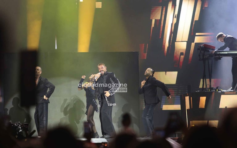 Ricky Martin brilló en el primer show en Buenos Aires (Foto: Movilpress).