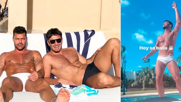 Ricky Martin, celebrando su cumpleaños junto a su novio, Jwan Yosef