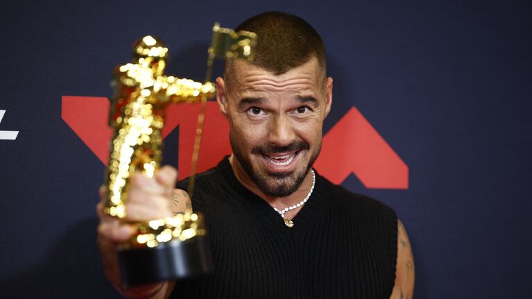 Ricky Martin en los 2025 MTV Video Music Awards. REUTERS/Kylie Cooper