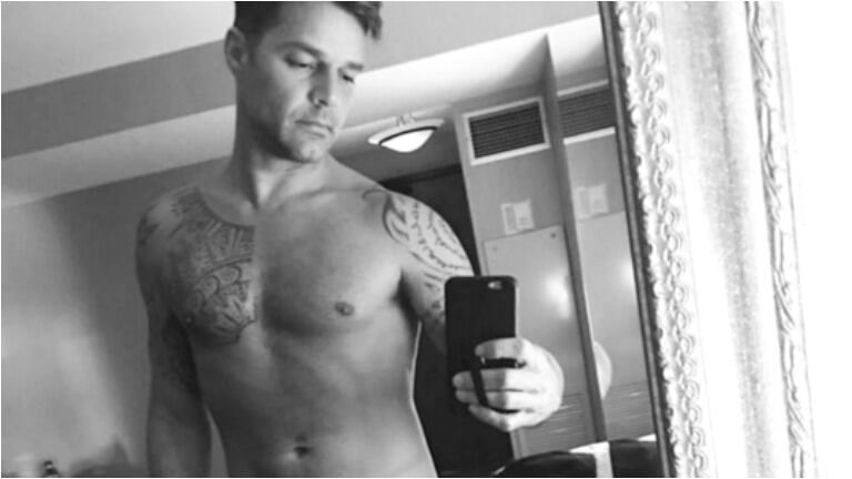 Ricky Martin enamoró a sus fans con una foto muy sensual