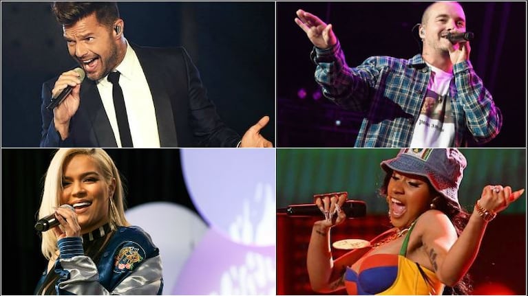 Ricky Martin, J Balvin, Karol G y Cardi B cantarán en los Billboard 2018