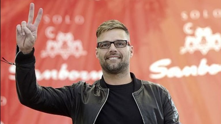 Ricky Martín llegó a la Argentina. (Foto: Web)
