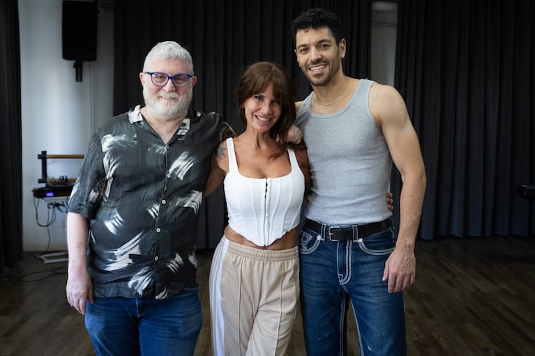 Ricky Pashkus, Florencia Peña y Juan Ingaramo. (Foto: Prensa)
