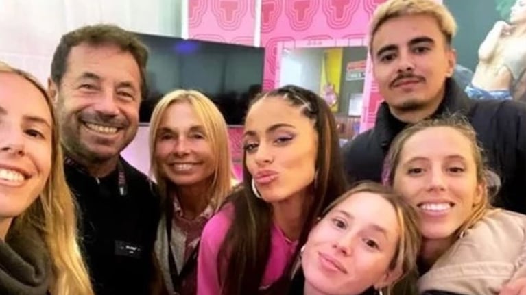 Ricky Sarkany se emocionó ante el debut de su hija Clara como bailarina en el show de Tini Stoessel.