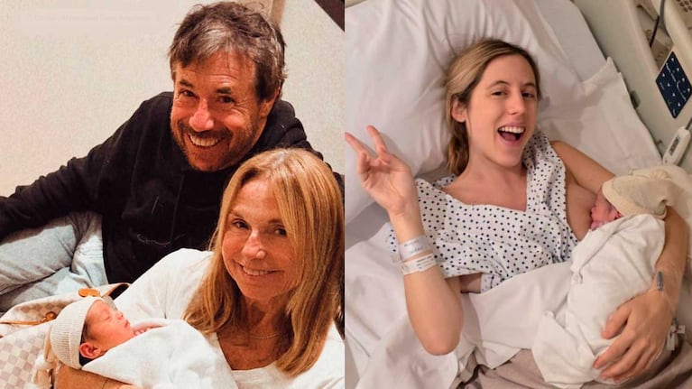 Ricky Sarkany, su esposa y su hija Calra presentaron a Bruna (Fotos: prensa Ricky Sarkany)